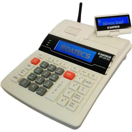 Datecs DP-25 EU C10 online pénztárgép